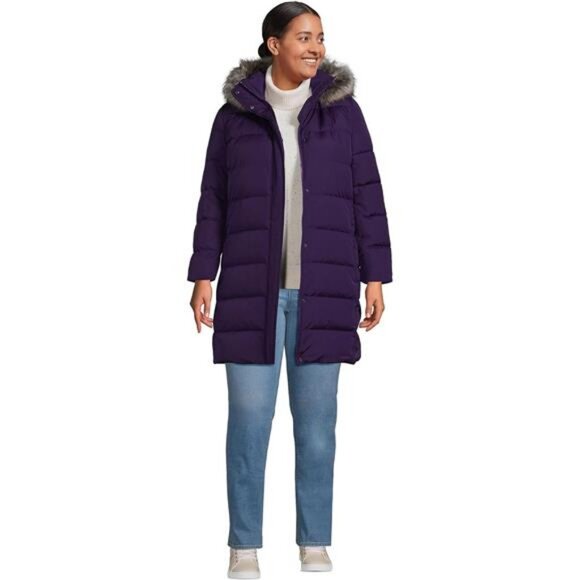 Women's Down Winter Coat - Picture 4 of 8